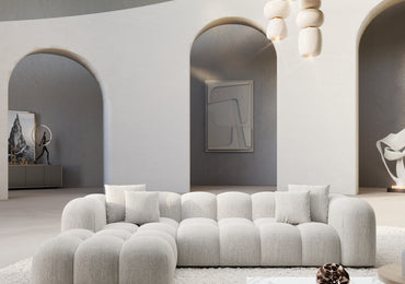 L Form Sofa with Sleeping Function CLOUD