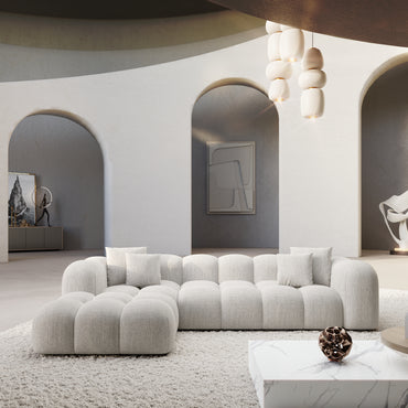 L Form Sofa with Sleeping Function CLOUD