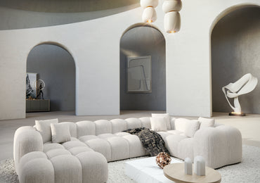 U Form Sofa with Sleeping Function CLOUD