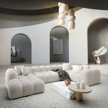 U Form Sofa with Sleeping Function CLOUD