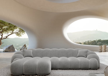 Divano a forma di L MOON